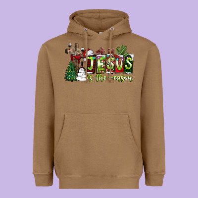 Jesus İs The Reason Heavyweight Hoodie Designed By Cowhidedigitalart