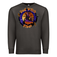 Smoke bad witch vibes Premium Sweatshirt - SublimationCraftShop