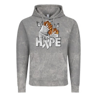 Cloud Rock hope white ribbon lung cancer nails Vintage Hoodie - NancyCooperArtShop
