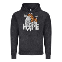 Vintage Black hope white ribbon lung cancer nails Vintage Hoodie - NancyCooperArtShop