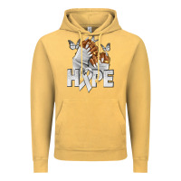 Vintage Mustard hope white ribbon lung cancer nails Vintage Hoodie - NancyCooperArtShop