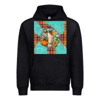 Black fall bull skull Urban Hoodie - BarkalooDesign