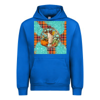 Cobalt fall bull skull Urban Hoodie - BarkalooDesign