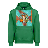 Emerald fall bull skull Urban Hoodie - BarkalooDesign
