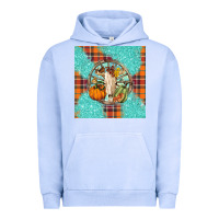 Pigment Grape Ice fall bull skull Urban Hoodie - BarkalooDesign