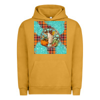 Pigment Peanut Butter fall bull skull Urban Hoodie - BarkalooDesign