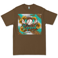 Cacao Baseball Mom Squad Tumbler Premium Tee - BundleAndBundleShop