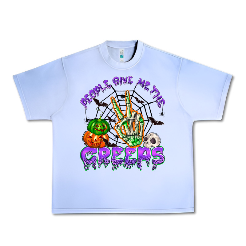 People Give Me The Creeps Urban Heavy Tee by NancyCooperArtShop | Teevron