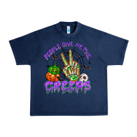 Navy people give me the creeps Urban Heavy Tee - NancyCooperArtShop