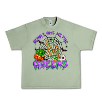 Oil Green people give me the creeps Urban Heavy Tee - NancyCooperArtShop