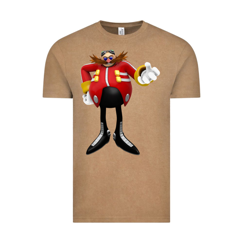 Doctor Eggman Vintage Tee by DesigneFamous | Teevron