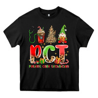 Black pct patient care technician christmas Heavy Core Tee - MaliasSmallBusiness