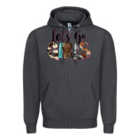 Smoke Let's Go Girls Zipper Hoodie - FaDigitalArtStudio