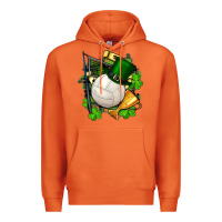 Carrot st.patrick's day volleyball Premium Hoodie - FaDigitalArtStudio