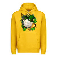 Lemon st.patrick's day volleyball Premium Hoodie - FaDigitalArtStudio