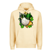 St.patrick's Day Volleyball Premium Hoodie | Teevron