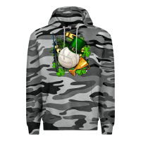 Slate Camo st.patrick's day volleyball Premium Hoodie - FaDigitalArtStudio