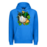 True Royal st.patrick's day volleyball Premium Hoodie - FaDigitalArtStudio