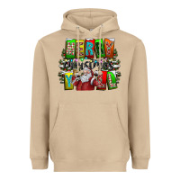 Mushroom merry christmas yall Heavyweight Hoodie - CowhideDigitalArt