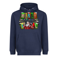 Navy merry christmas yall Heavyweight Hoodie - CowhideDigitalArt