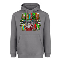 Storm merry christmas yall Heavyweight Hoodie - CowhideDigitalArt