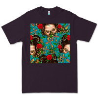 Plum Messy Bun Mom And Cross With Leopard Patterns Premium Tee - BundleAndBundleShop