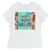 White Wife Mom Nurse Tumbler Ladies Tee - BundleAndBundleShop