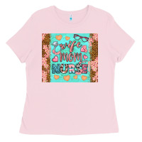 Bubblegum Pink Wife Mom Nurse Tumbler Ladies Tee - BundleAndBundleShop