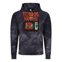 Cloud Black Horror Movies and Chill Vintage Hoodie - texasbilliewilder