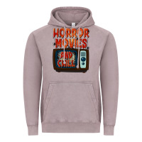 Vintage Zinc Horror Movies and Chill Vintage Hoodie - texasbilliewilder