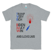 Heather Grey trump biden cars Classic Tee - Bettercallsaul