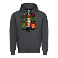 Smoke I'm Watching You Elf Zipper Hoodie - FaDigitalArtStudio