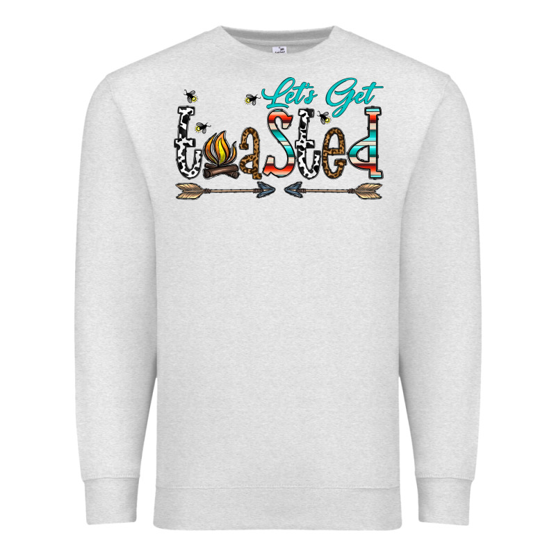 Let's Get Toasted Premium Sweatshirt by CowhideDigitalArt | Teevron