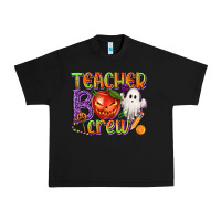 Black Teacher Boo Crew Urban Heavy Tee - texasbilliewilder