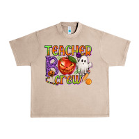 French Oak Teacher Boo Crew Urban Heavy Tee - texasbilliewilder