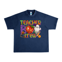 Navy Teacher Boo Crew Urban Heavy Tee - texasbilliewilder
