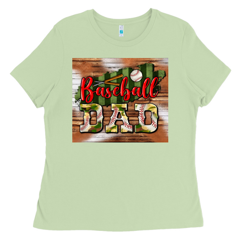 Baseball Dad Tumbler Ladies Tee by BundleAndBundleShop | Teevron