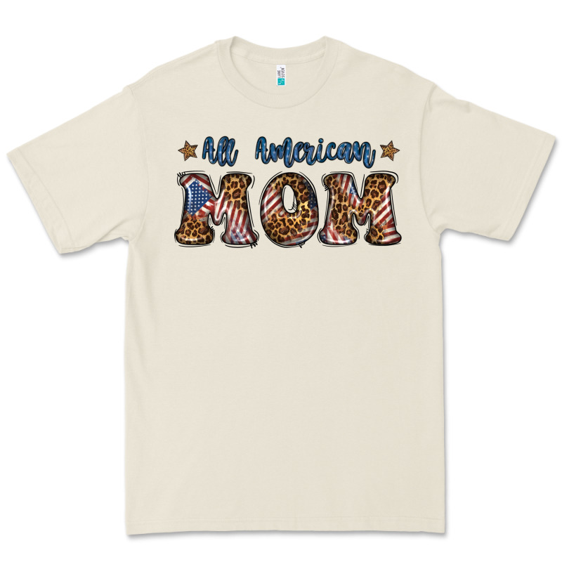 All American Mom Premium Tee by BundleAndBundleShop | Teevron