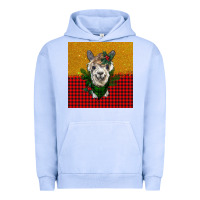 Pigment Grape Ice christmas alpacas Urban Hoodie - BarkalooDesign