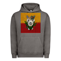 Pigment Tornado christmas alpacas Urban Hoodie - BarkalooDesign