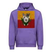 Tulip christmas alpacas Urban Hoodie - BarkalooDesign