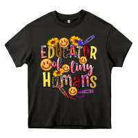 Asphalt educator of tiny humans Heavy Core Tee - NancyCooperArtShop
