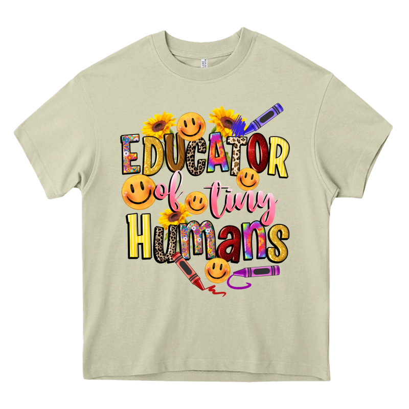 Educator Of Tiny Humans Heavy Core Tee by NancyCooperArtShop | Teevron
