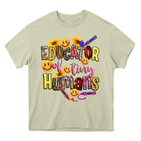 Mossy educator of tiny humans Heavy Core Tee - NancyCooperArtShop