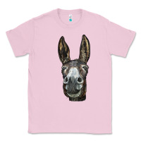 Bubblegum Pink Donkey  Face Classic Tee - LillyAllenDesigns