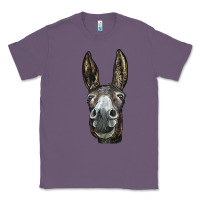 Lavender Donkey  Face Classic Tee - LillyAllenDesigns
