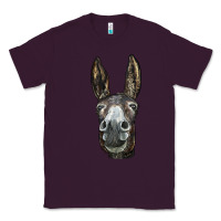 Plum Donkey  Face Classic Tee - LillyAllenDesigns