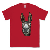 Red Donkey  Face Classic Tee - LillyAllenDesigns