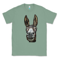 Sage Donkey  Face Classic Tee - LillyAllenDesigns