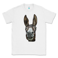 White Donkey  Face Classic Tee - LillyAllenDesigns